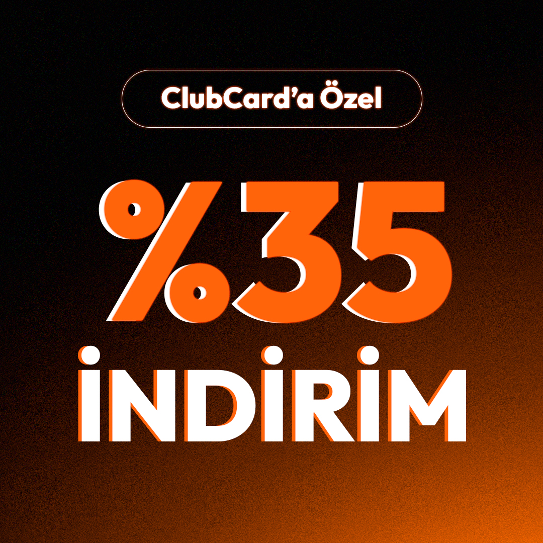 %35 İndirimli Clubcard'a Özel