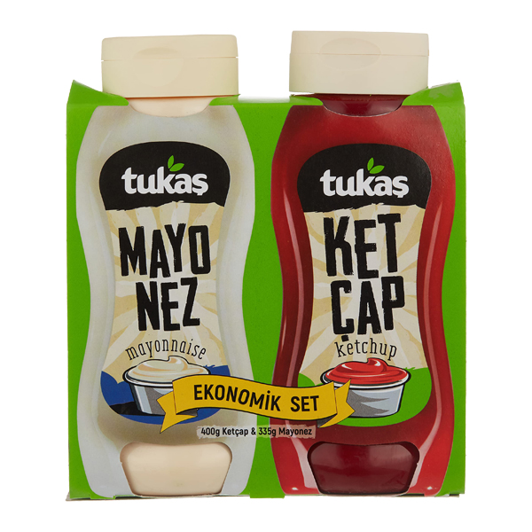 TUKAŞ KETÇAP+MAYONEZ 400+334 GR