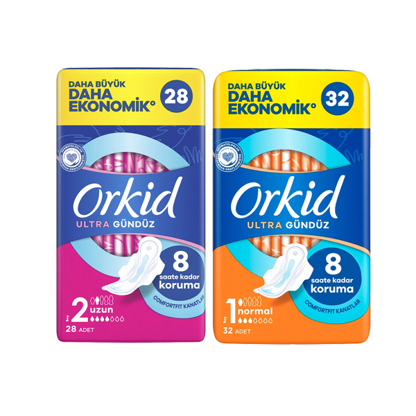 ORKİD EXTRA ULTRA 4LÜ *NORMAL-UZUN-GECE