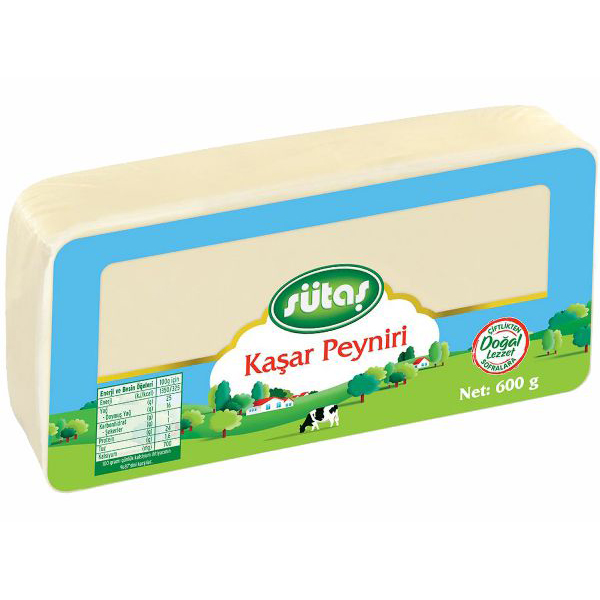 SÜTAŞ KAŞAR 600 GR