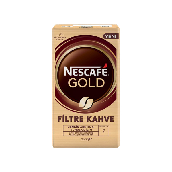 NESCAFE GOLD FİLTRE KAHVE 250 GR