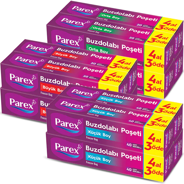 PAREX BUZDOLAP POŞETİ 4'LÜ