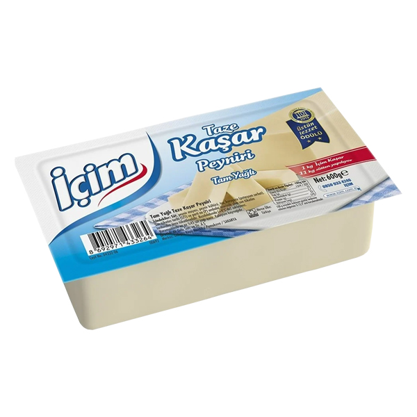 İÇİM KAŞAR PEYNİRİ 600 GR