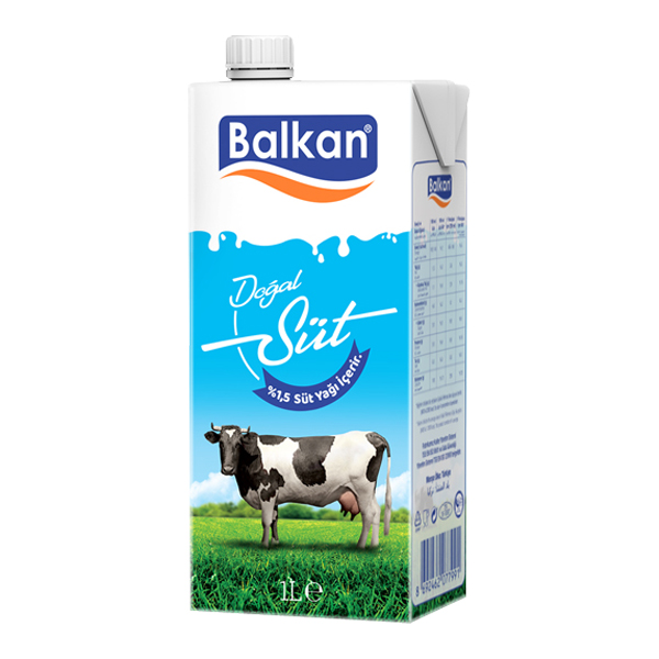 BALKAN SÜT 1 LT Y.YAĞLI 