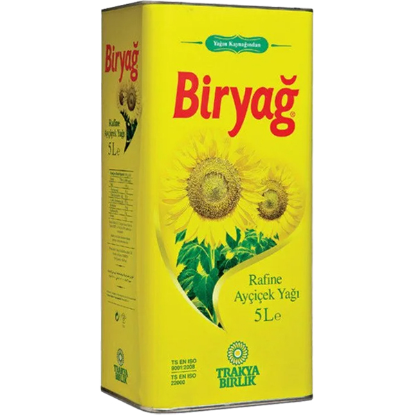 BİRYAĞ AYÇİÇEK YAĞI 5LT 