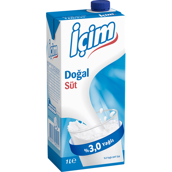 İÇİM SÜT TAM YAĞLI 1 LT