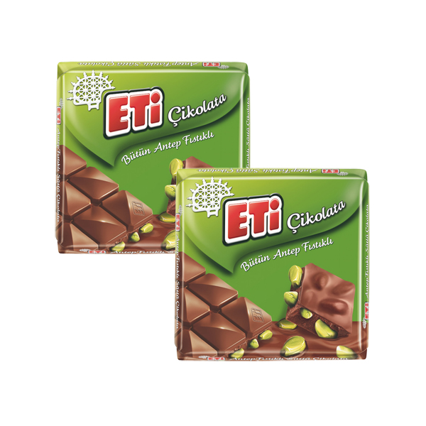 ETİ ANTEP FISTIKLI KARE ÇİKOLATA 60 GR