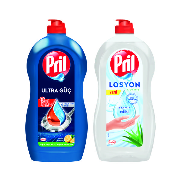 PRİL BULAŞIK DETERJANI 1306 ML *LİMON *ELMA 1405 ML *ALOVERA