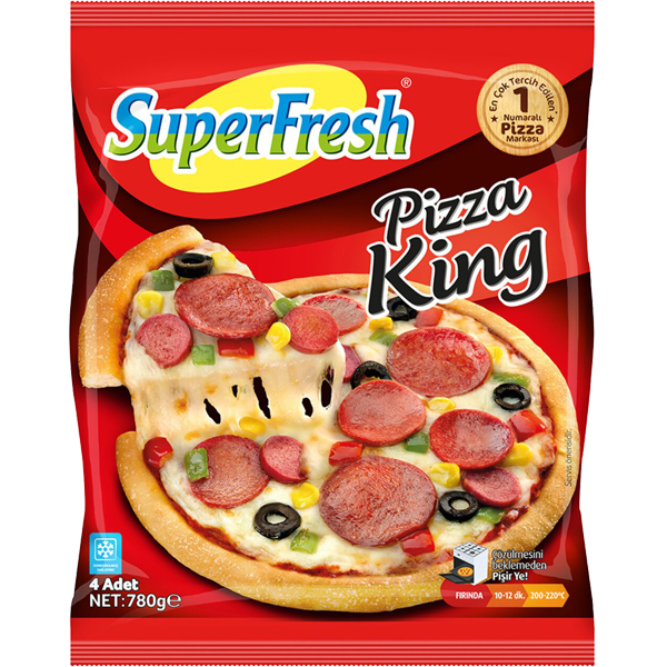 SUPERFRESH KİNG PİZZA 780 GR