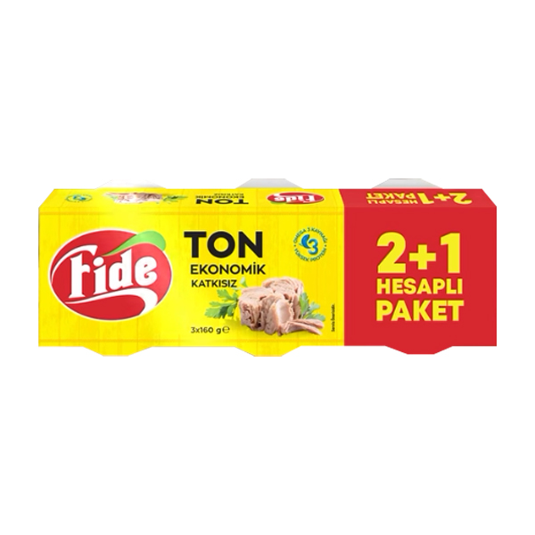 FİDE TONBALIĞI EKO 3*160 GR