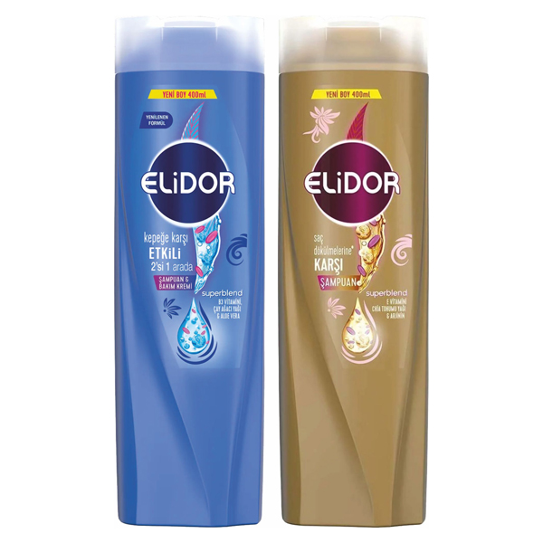 ELİDOR ŞAMPUAN 400 ML ÇŞT.