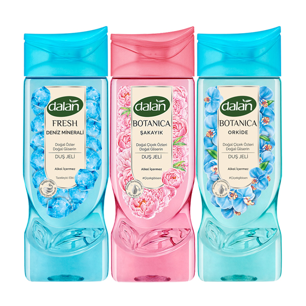 DALAN DUŞ JELİ 450 ML *BOTANICA ORKİDE *ŞAKAYIK *FRESH DENİZ MİN.