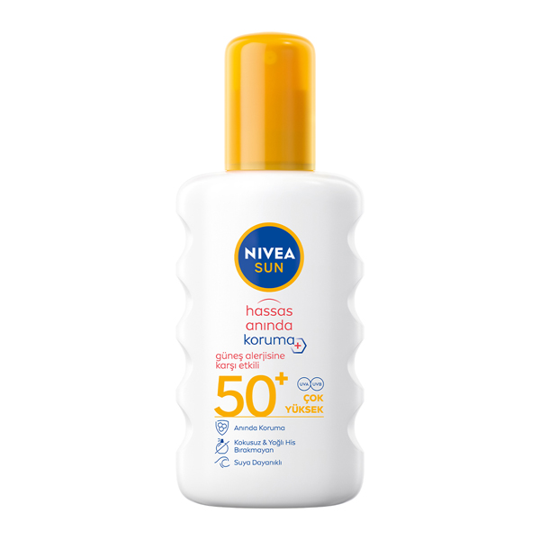 NIVEA SUN 200 ML *HASSAS ALERJİ F50 SPR