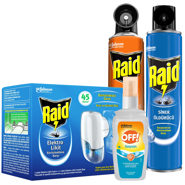 RAİD ÜRÜNLERİNDE
