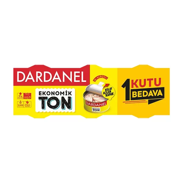 DARDANEL EKO. TON BALIĞI 3x140 GR