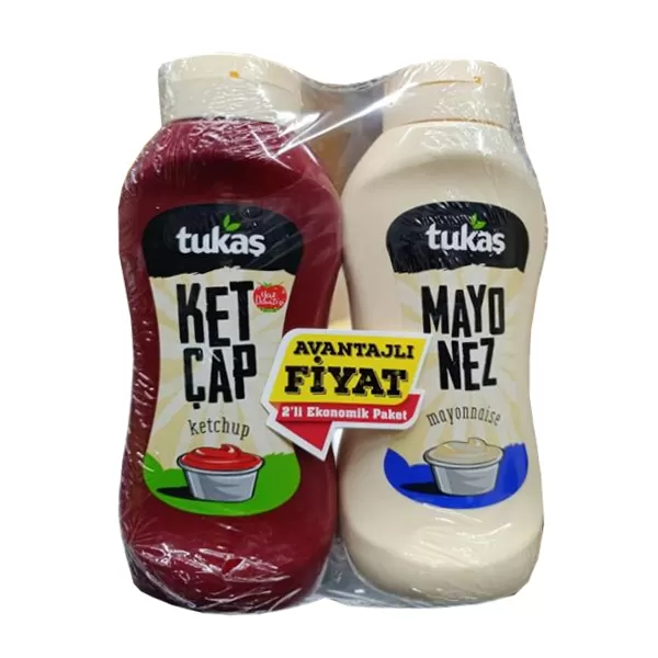 TUKAŞ  KETÇAP MAYONEZ 650+550 GR
