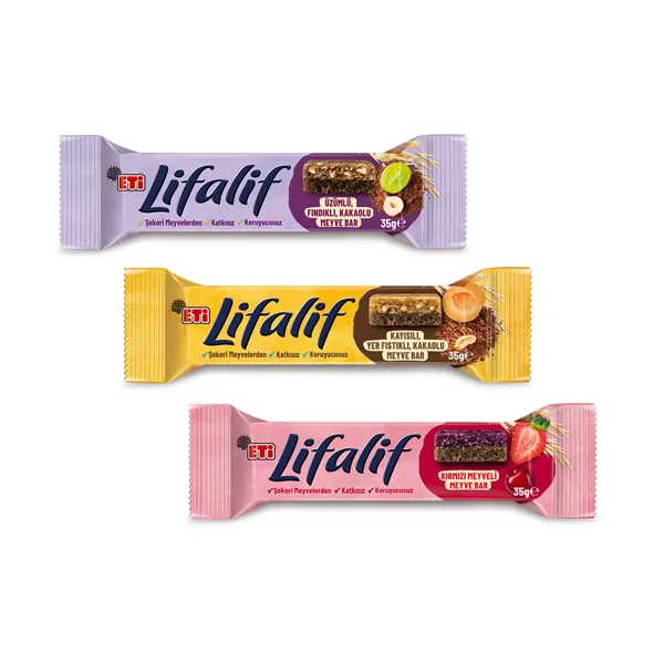 ETİ LİFALİF MEYVE BAR ÇŞT. 35 GR
