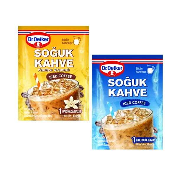 DR. OETKER SOĞUK KAHVE *VANİLYA *SADE