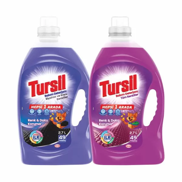 TURSİL SIVI BAKIM 2,7 LT *SİYAH&K.RENK. *TÜM RENKLER